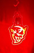 Led Acrylic Car Rear View Mirror Hanger Charm Dodge Demon 170