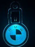 Led Acrylic Car Charm BMW