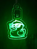 Led Acrylic Car Charm Jeep Rubber Ducky